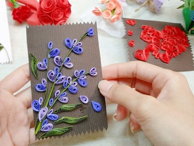 SGEL04 Step by Step to Make Elegant Quilling Butterfly Pea Flower