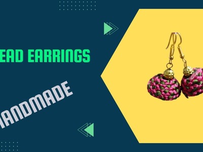 Thread Earrings | Thread Plait Earrings | Handmade Earrings
