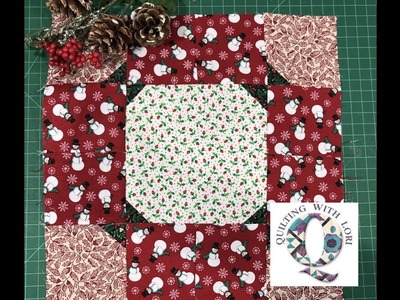 Week 14   Christmas Family Circle Scrappy Block and Quilt Idea