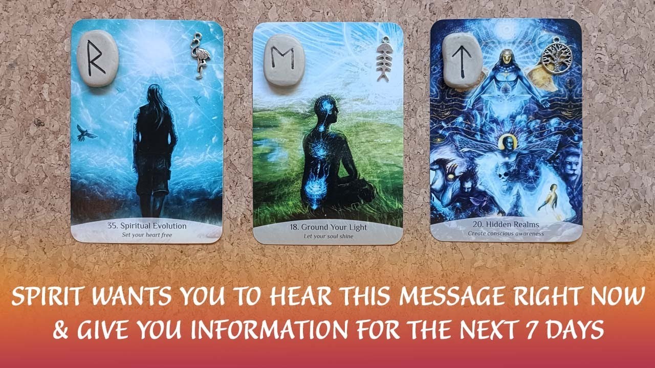 ????⌛????YOU ARE MEANT TO HEAR THIS MESSAGE FROM SPIRIT RIGHT NOW ???? GUIDANCE FOR NOW & the Week Ahead????⌛????