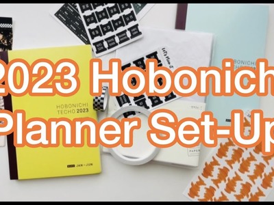 2023 Hobonichi Cousin Planner Set-up