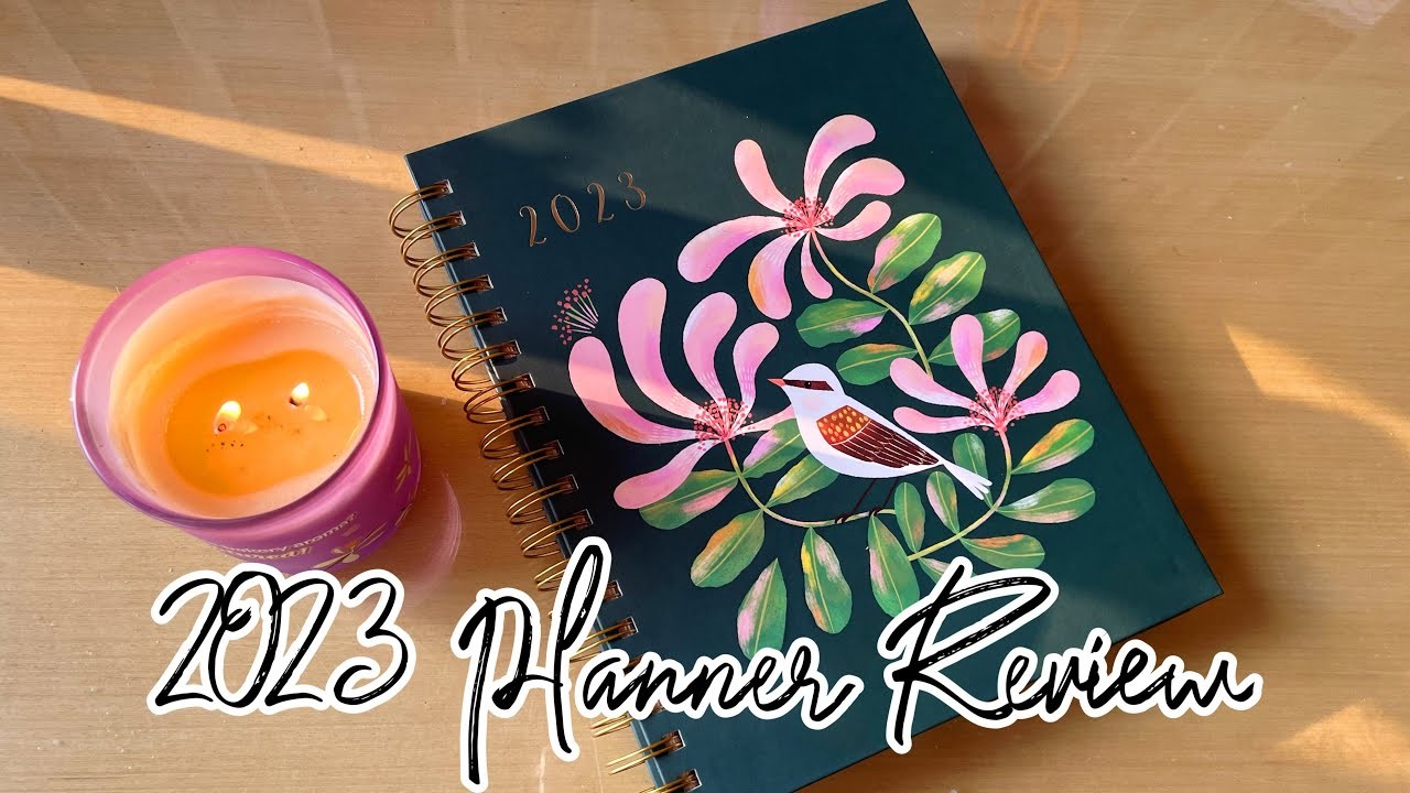 2023 Planner Review from Happy Wagon Bird planner. himanishah