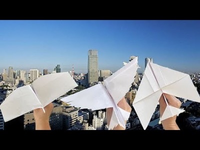 BEST 3 IDEAS How to make  paper airplanes that flies really far