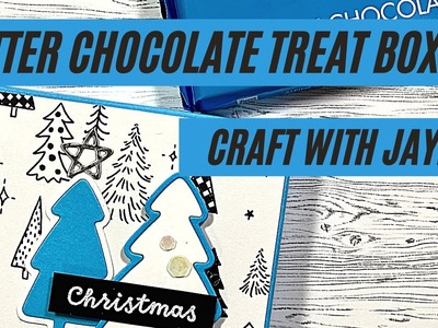 Christmas Ritter Sport Chocolate Gift Box | Spruced Up | Craft with Jayne | Stampin Up!
