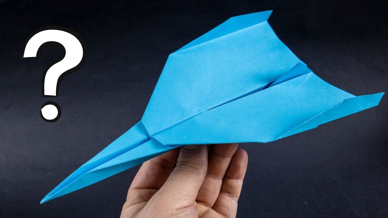 Come Fare un Aeroplanino di Carta ✈️ Nuovo ✈️ Vola Molto!