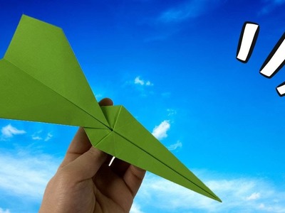 Como hacer un avión de papel caza de combate | Paper JET Fighter