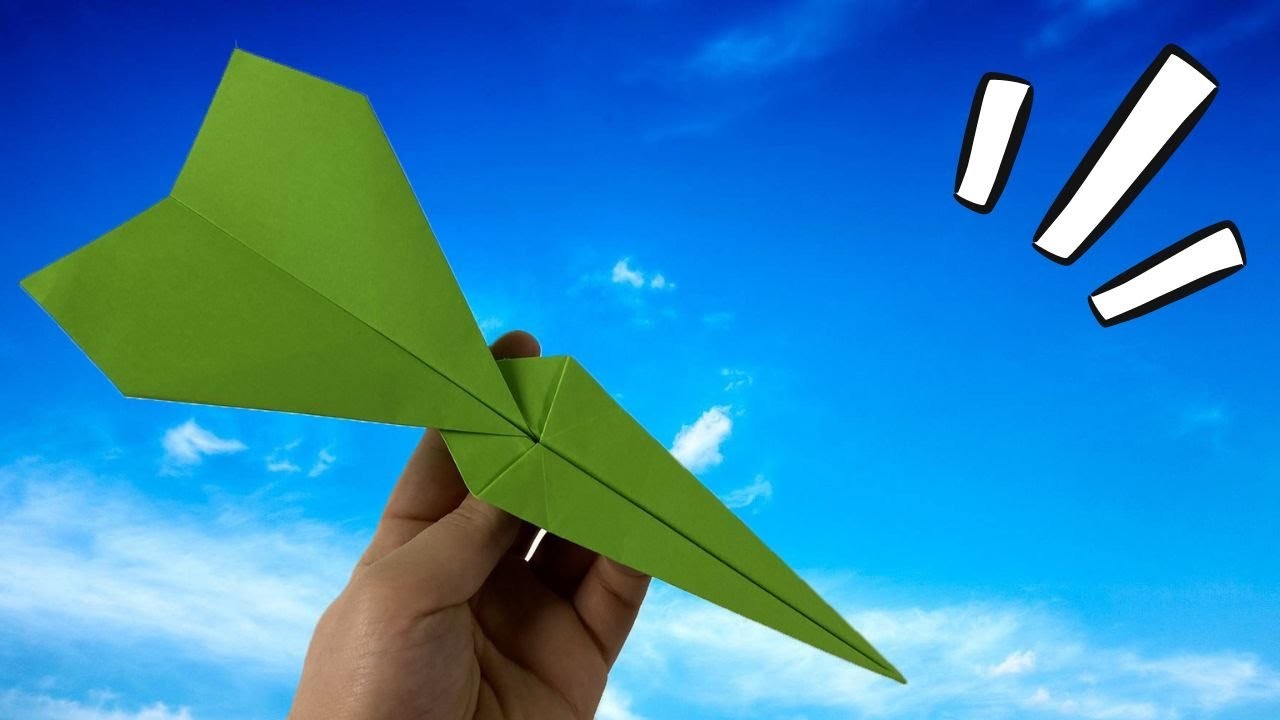Como hacer un avión de papel caza de combate | Paper JET Fighter
