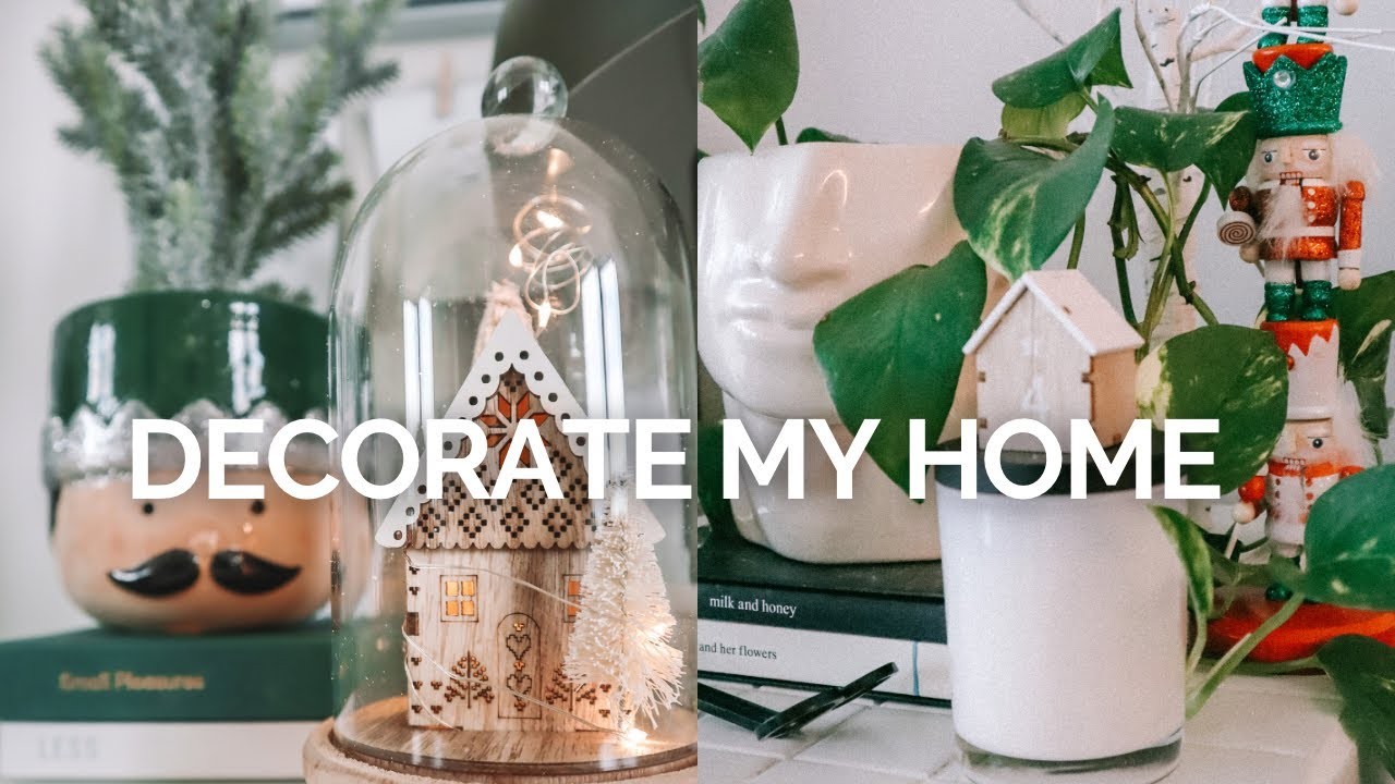 Decorate WITH ME for CHRISTMAS | No Spend Challenge, Guac Recipe + Build a Gingerbread House
