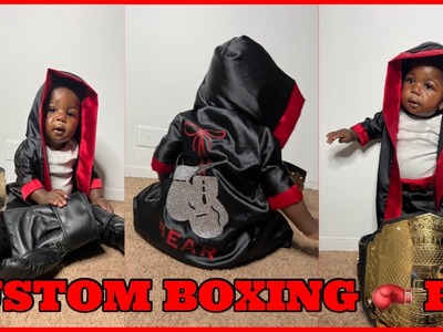 DIY TODDLER BOXING CLOTHES | HOW TO