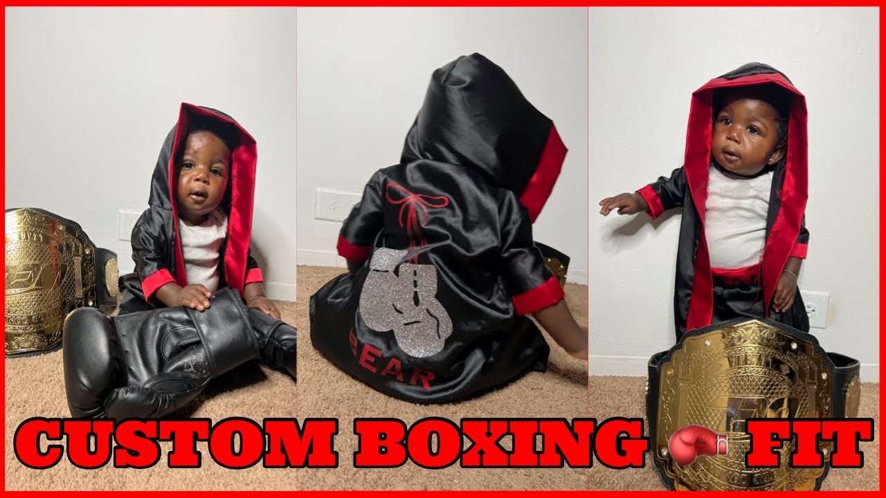 DIY TODDLER BOXING CLOTHES | HOW TO