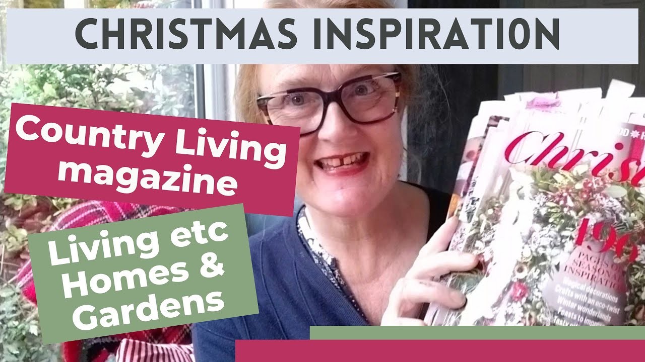 Flicking through Christmas magazines for inspiration