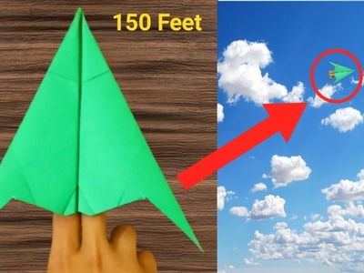 How To Fold A Paper Plane That Flies Far