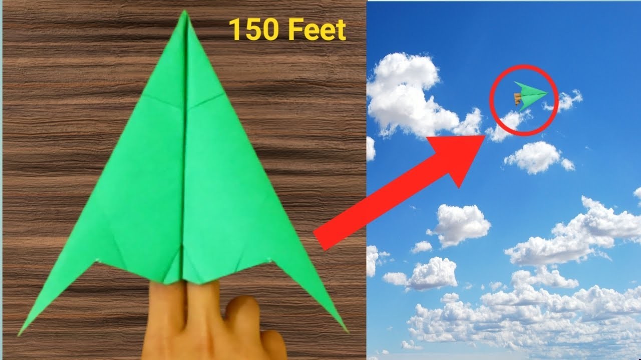 How To Fold A Paper Plane That Flies Far