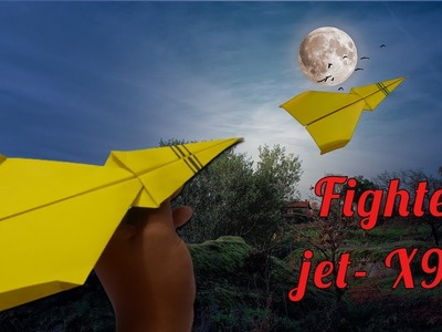 How to make a fighter jet plane - fighter jet- X967