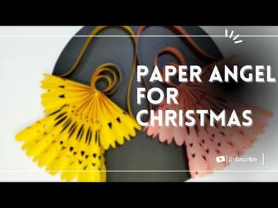 How to Make Paper Angels for Christmas (and Other Creative Ideas) | SUBSCRIBE | CREATIVE KISWA #14