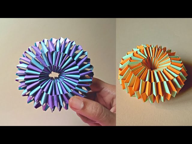 How To Make Stress Relief Origami Toy | Stress Reliever Origami | Origami Craft