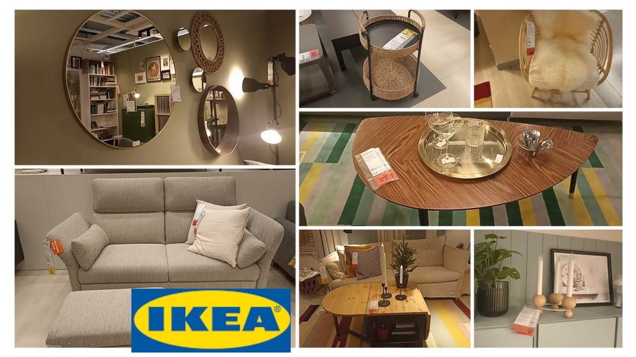 IKEA CANAPÉ FAUTEUIL ET TABLE DE SALON. TOUR DE MAGASIN