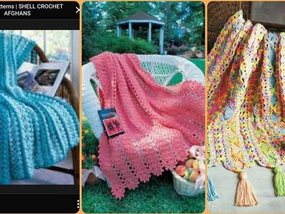 Modern and aesthetic crochet mile a  minute afghan blanket ideas and collection