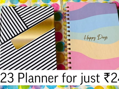 Planners under ₹249 2023 planner review + Giveaways. himanishah