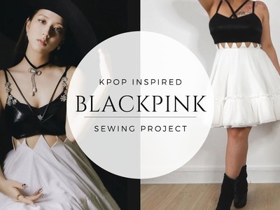 Sewing a dress inspired by BLACKPINK (Jisoo.David Koma edition)