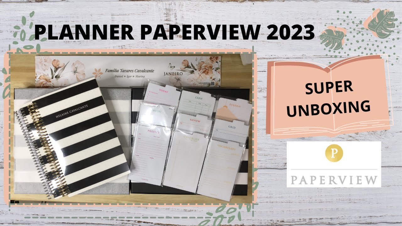 ????[SUPER UNBOXING] PLANNER PAPERVIEW 2023