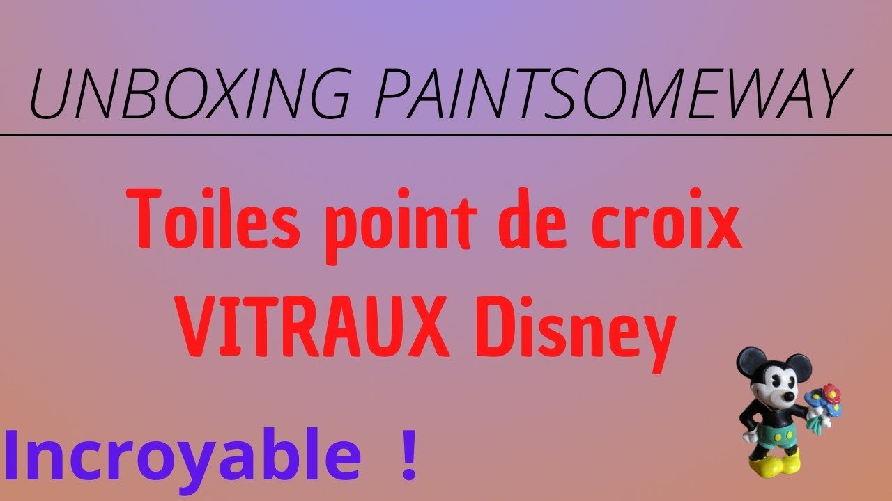 Unboxing PAINTSOMEWAY! Collection de personnages en Vitraux ????????