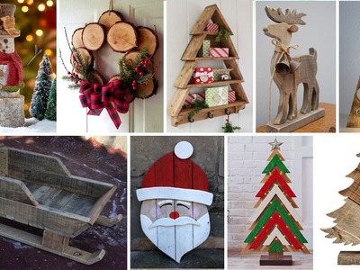 100+ Wooden Christmas Deco Ideas
