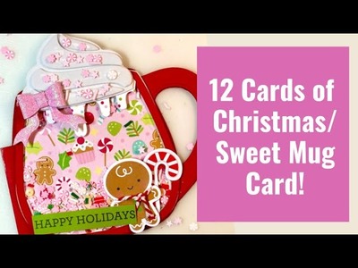 12 DAYS OF CHRISTMAS CARDS.FUN MUG CARD!