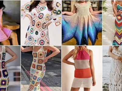 30+ Best Crochet Dresses Ideas | Gorgeous Crochet Dress Ideas | Crochet Dress Patterns