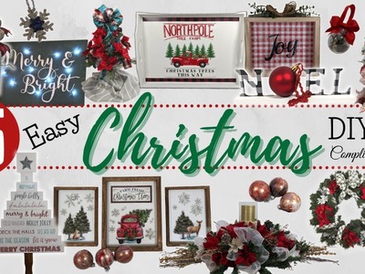❄️  35 CHRISTMAS DECORATION DIYS | DOLLAR TREE AND BUDGET CHRISTMAS DECOR DIYS | COMPILATION ❄️