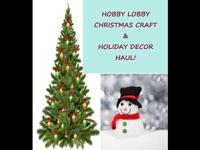 70% off Christmas Craft at Hobby Lobby PLUS 60% of Holiday Party!