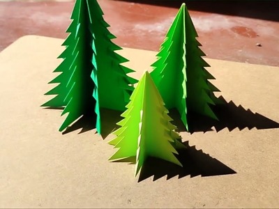 Amazing Do It Yourself CHRISTMAS TREE Origami | Paper Craft | Fabs Arts and Crafts
