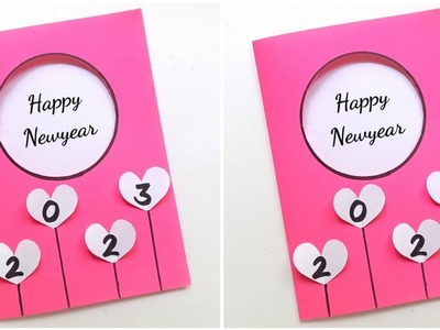 Beautiful Newyear Greeting Card 2023 • Easy Newyear Card Making For Loved Ones • newyear card 2023