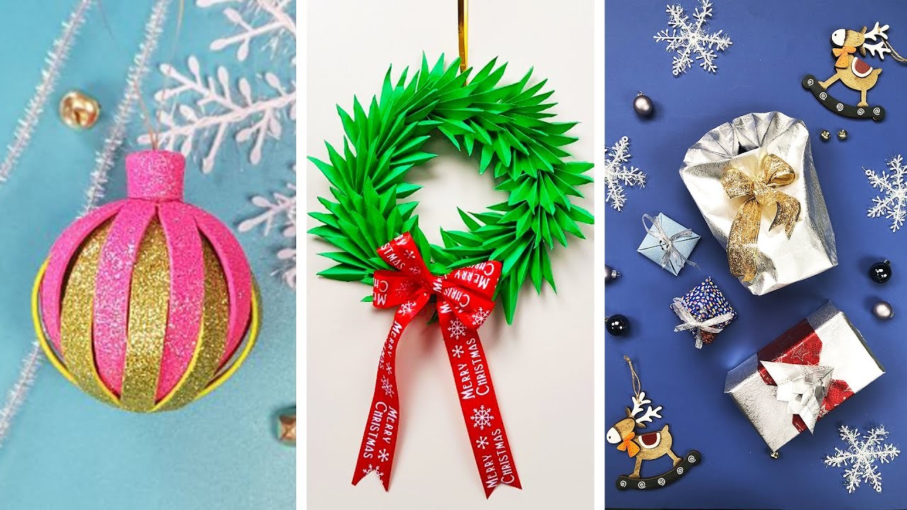 Christmas DIYs You Can Make in 5 Minutes - Christmas Decoration Craft Ideas
