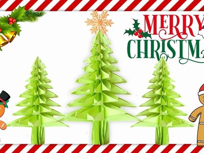 Christmas Tree Paper Ideas | Xmas Decoration Ideas | 3D Christmas.Xmas Tree | Christmas Decoration