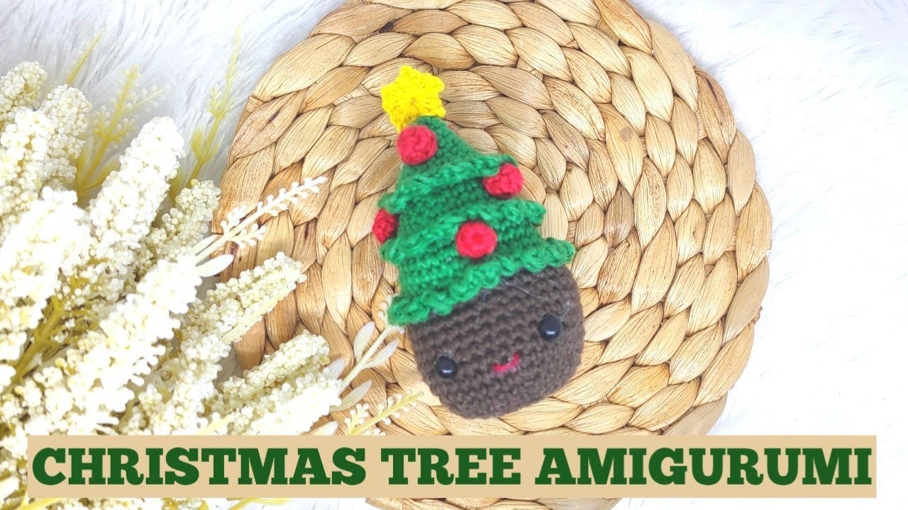 DIY Amigurumi Christmas Tree | Membuat Pohon Natal Rajut by @ColomaduCraft