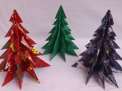 DIY Christmas Ornament | How To Make A Paper Christmas Tree ????