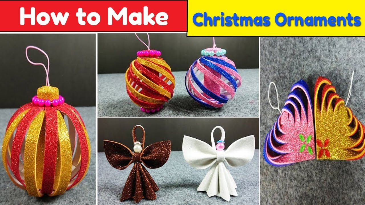 DIY Christmas Ornaments | Christmas Decoration Ideas | Christmas DIY
