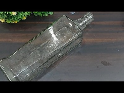Diy Simple & Easy Bottle Art. Bottle Painting Ideas. Bottle Decoraton Ideas