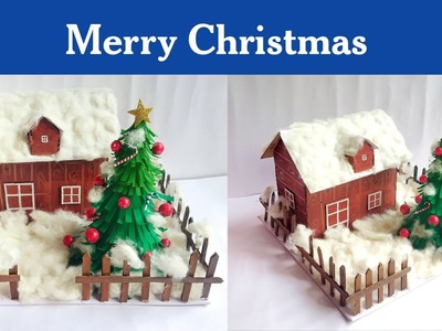 Easy Christmas Model Craft | Christmas Special Craft Idea
