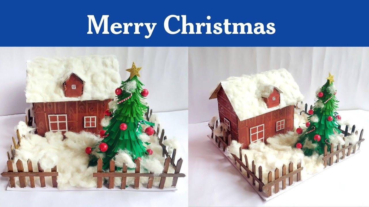 Easy Christmas Model Craft | Christmas Special Craft Idea