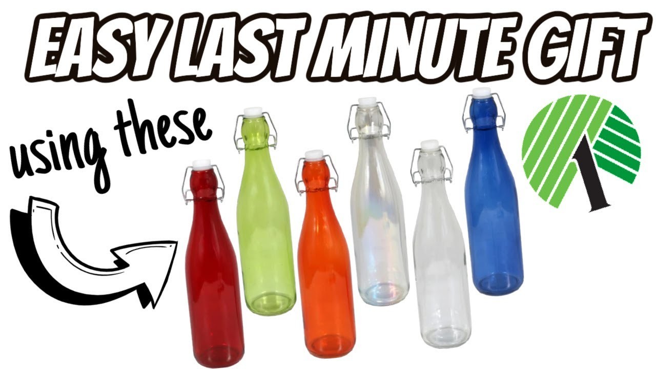 EASY Last Minute GIFT IDEA | Gifts on a BUDGET using these Dollar Tree Bottles