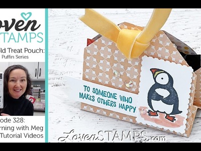 Ep 328, DIY Treat Pouches: Make Your Own Thank You Gifts for Teachers, Stampin' Up!®'s Party Puffins