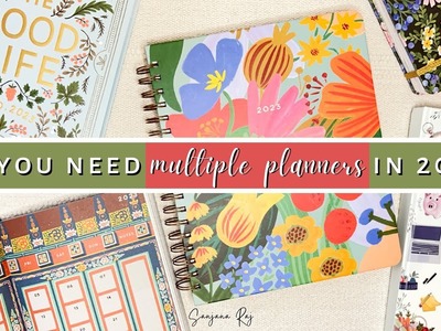 How To Choose Multiple Planners for 2023? | Do You Actually Need Multiple Planners? | Sanjana Raj