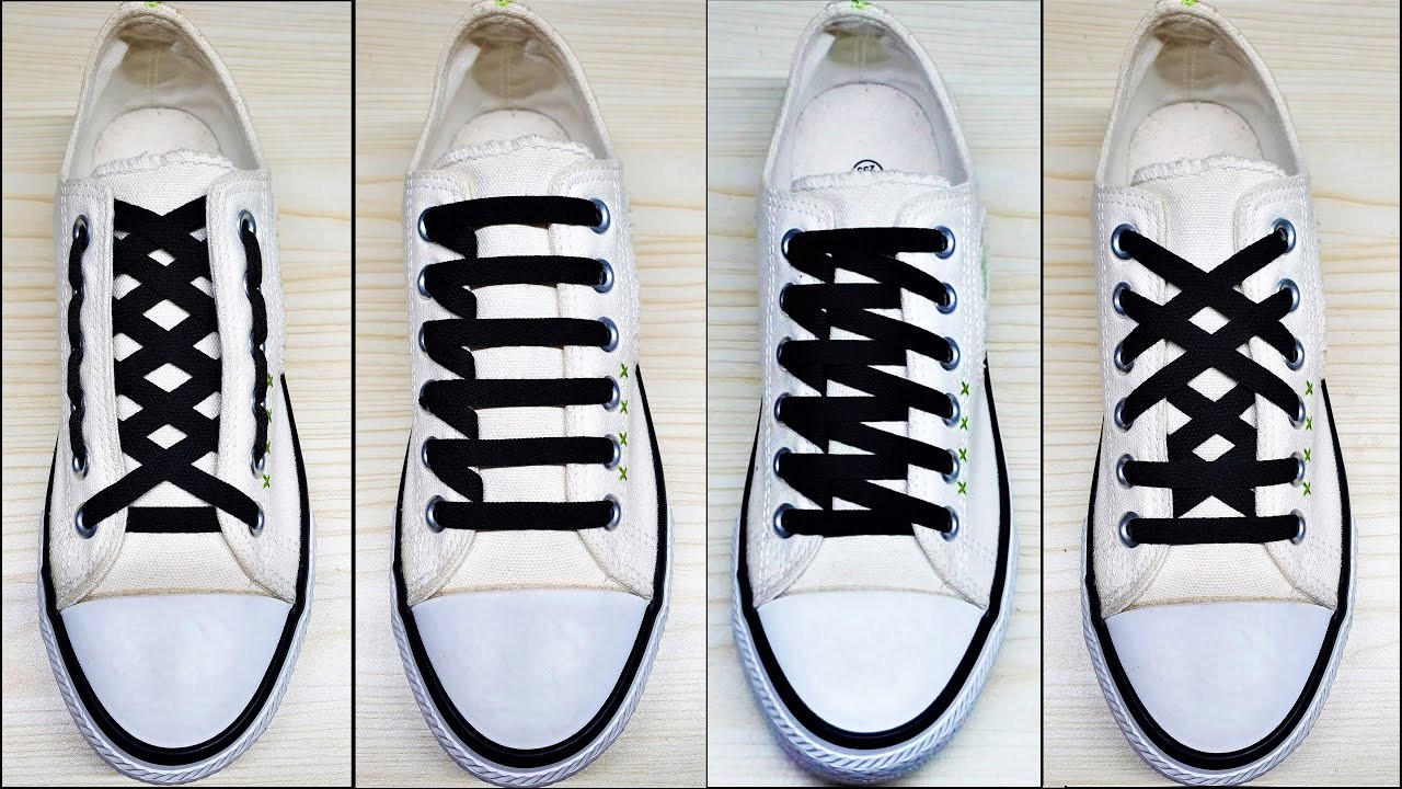 How To Tie Shoelaces, Creative Idea to Fasten Tie Your Shoes Tutorial ...