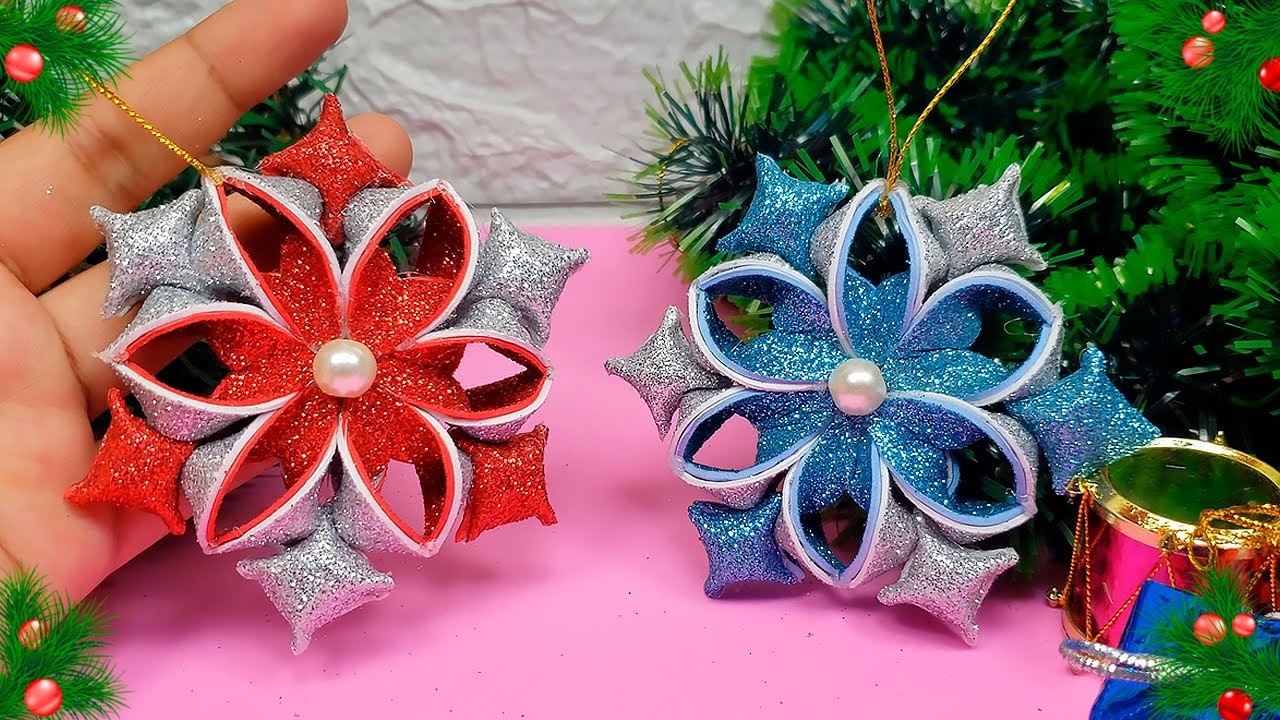 ⭐️????It is so easy and cheap to make these Christmas decorations - Christmas Stars????⭐️