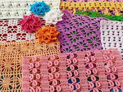 ONE MORE BEAUTIFUL THAN THE OTHER- Some of the Crochet Motifs on My Channel (Part 3)