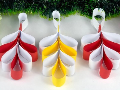 Paper Crafts For School | Christmas Crafts | Christmas Decorations Ideas | Paper Craft | Paper | DIY