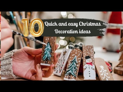 10 DIY Christmas Decorations ???????? | Christmas party decorations | Christmas Decorations Ideas