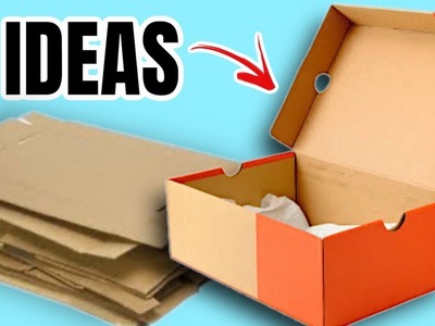 2 DIY Amazing Ideas.  Organizers.Recycling cardboard boxes